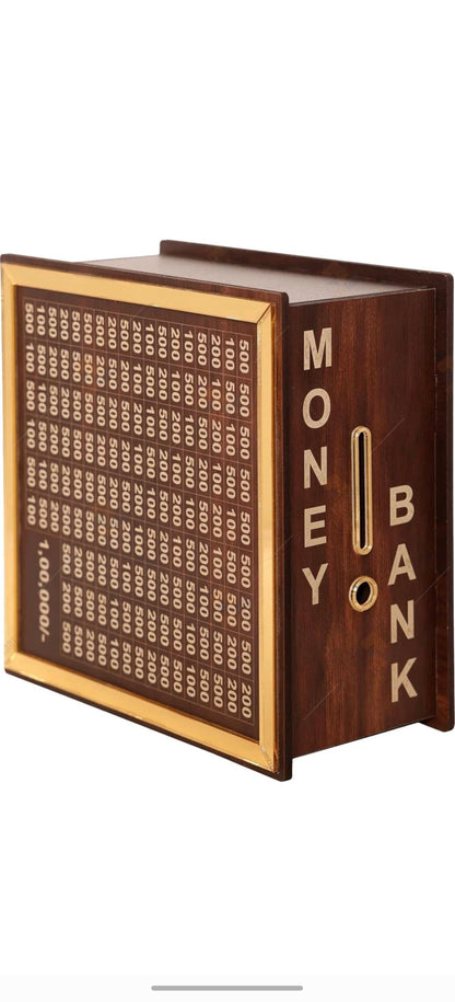 Luxury ₹1,00,000 Savings Challenge Frame